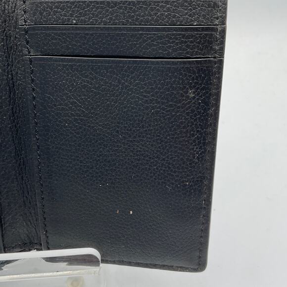 Coach Men's Leather Tri-Fold Wallet, Black - Picture 6 of 8